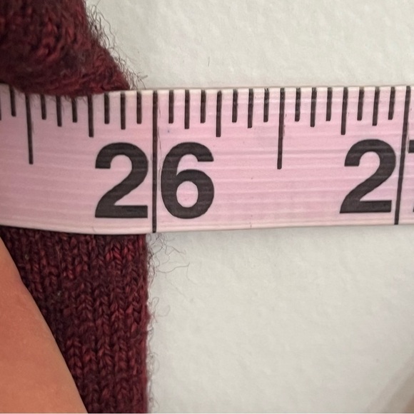 Covington Men's Long Sleeve Merino Wool Blend Sweater Red Size XL - Picture 6 of 9